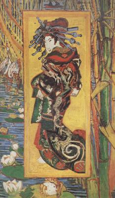 Vincent Van Gogh Japonaiserie:Oiran (nn04)